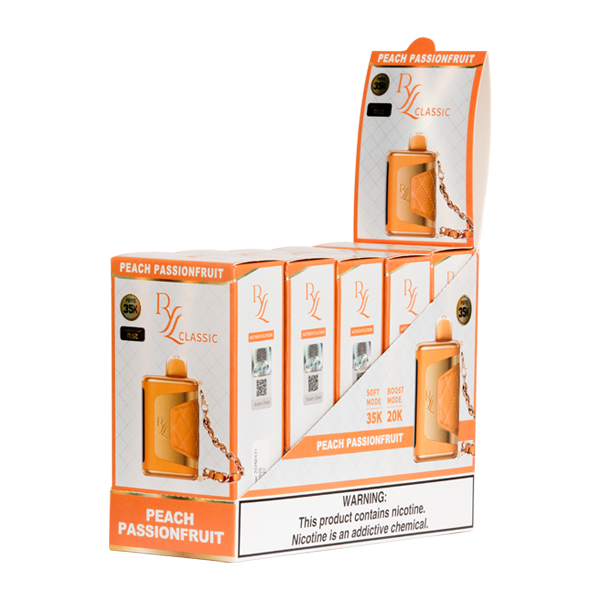 Peach Passionfruit 5 pack